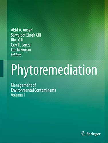 Beispielbild fr Phytoremediation: Management of Environmental Contaminants, Volume 1 zum Verkauf von medimops