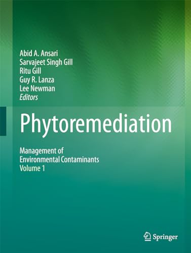 Stock image for Phytoremediation: Management of Environmental Contaminants, Volume 1 for sale by medimops