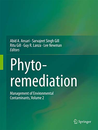 Beispielbild fr Phytoremediation. Management of Environmental Contaminants, Volume 2. zum Verkauf von Gast & Hoyer GmbH