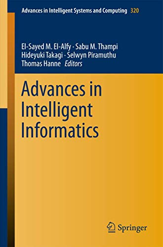9783319112176: Advances in Intelligent Informatics: 320 (Advances in Intelligent Systems and Computing)