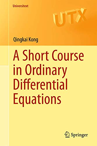Stock image for A Short Course in Ordinary Differential Equations for sale by Better World Books