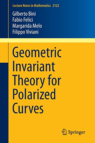 Beispielbild fr Geometric Invariant Theory for Polarized Curves zum Verkauf von Buchpark