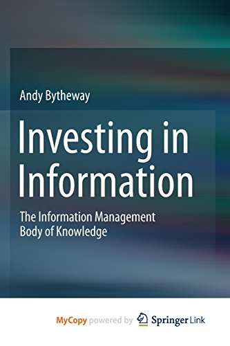 9783319119106: Investing in Information: The Information Management Body of Knowledge