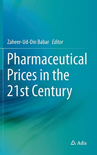 Beispielbild fr Pharmaceutical Prices in the 21th Century. zum Verkauf von Gast & Hoyer GmbH