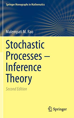 Imagen de archivo de Stochastic Processes - Inference Theory a la venta por Ria Christie Collections