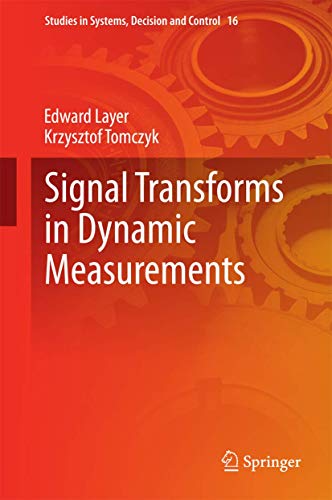 9783319132082: Signal Transforms in Dynamic Measurements