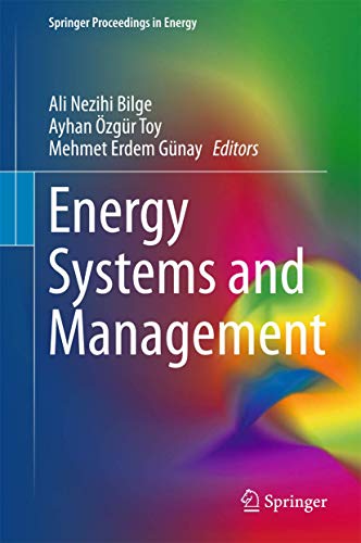 Beispielbild fr Energy Systems and Management. zum Verkauf von Gast & Hoyer GmbH