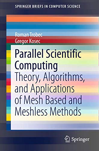 9783319170725: Parallel Scientific Computing: Theory, Algorithms, and Applications of Mesh Based and Meshless Methods (SpringerBriefs in Computer Science)