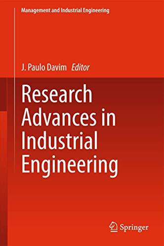 Beispielbild fr Research Advances in Industrial Engineering. zum Verkauf von Gast & Hoyer GmbH