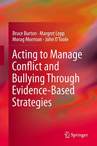 9783319178813: Acting to Manage Conflict and Bullying Through Evidence-Based Strategies