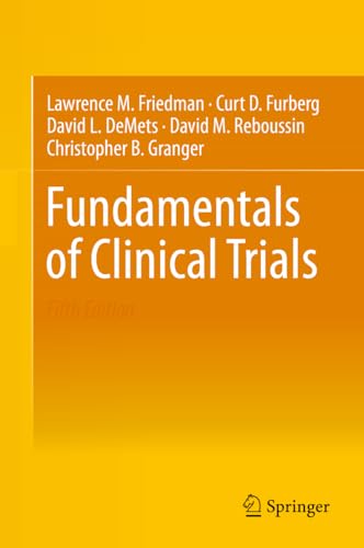 Beispielbild fr Fundamentals of Clinical Trials zum Verkauf von BooksRun