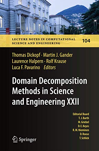 Stock image for Domain Decomposition Methods in Science and Engineering XXII. for sale by Gast & Hoyer GmbH