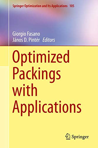 Stock image for Optimized Packings with Applications for sale by Buchpark