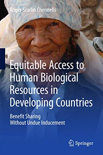 9783319197241: Equitable Access to Human Biological Resources in Developing Countries: Benefit Sharing Without Undue Inducement