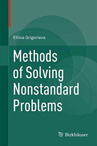 Imagen de archivo de Methods of Solving Nonstandard Problems a la venta por GF Books, Inc.