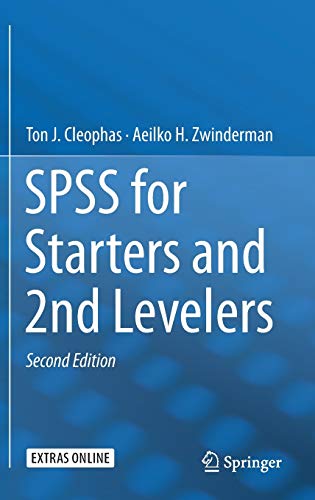 Stock image for SPSS for Starters and 2nd Levelers. for sale by Gast & Hoyer GmbH