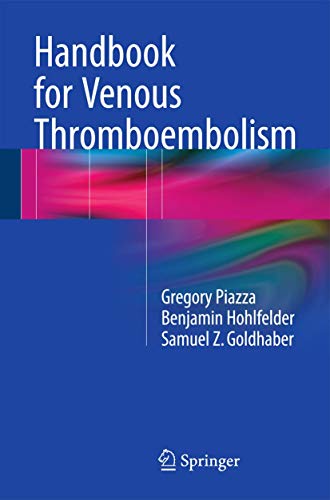 Stock image for Handbook for Venous Thromboembolism for sale by Buchpark