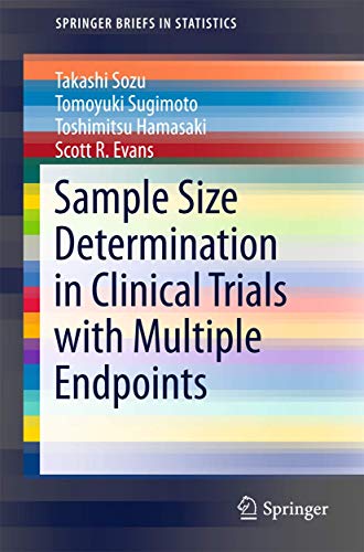 9783319220048: Sample Size Determination in Clinical Trials with Multiple Endpoints (SpringerBriefs in Statistics)