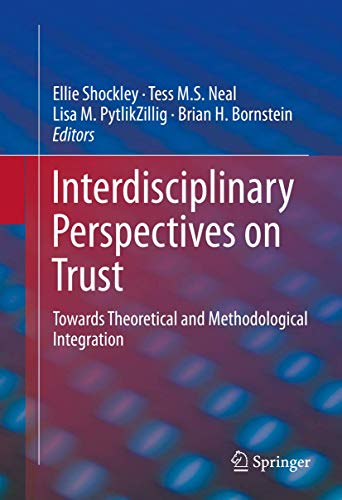 9783319222608: Interdisciplinary Perspectives on Trust: Towards Theoretical and Methodological Integration