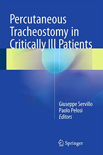 9783319222998: Percutaneous Tracheostomy in Critically Ill Patients