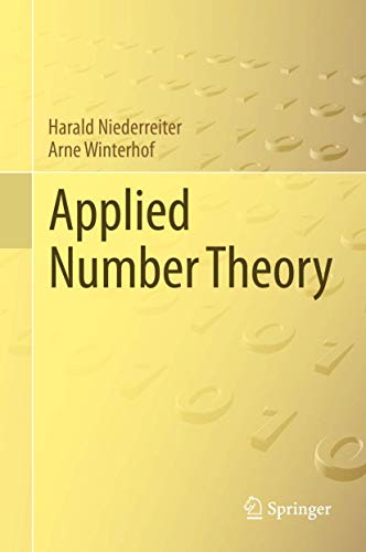 9783319223209: Applied Number Theory