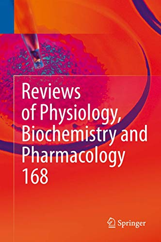 9783319225029: Reviews of Physiology, Biochemistry and Pharmacology: 168