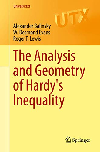 Beispielbild fr The Analysis and Geometry of Hardy's Inequality zum Verkauf von Better World Books