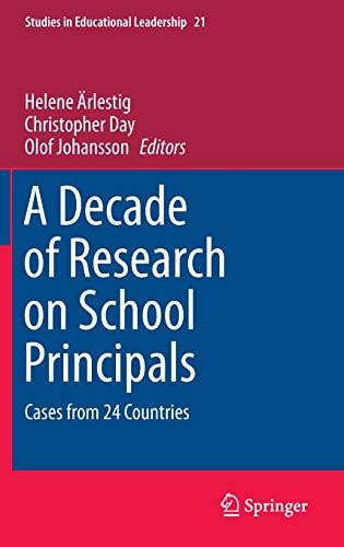 Beispielbild fr A Decade of Research on School Principals. Cases from 24 Countries. zum Verkauf von Gast & Hoyer GmbH