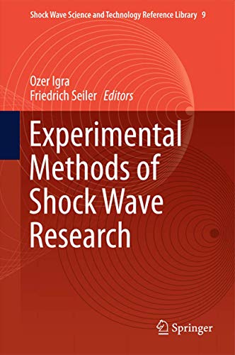 9783319237442: Experimental Methods of Shock Wave Research: 9 (Shock Wave Science and Technology Reference Library)