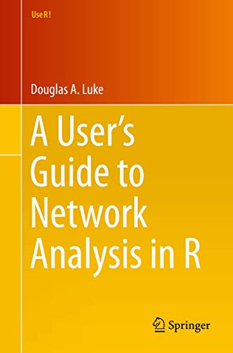 Stock image for A User's Guide to Network Analysis in R for sale by Wonder Book