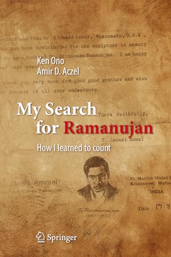 Beispielbild fr My Search for Ramanujan: How I Learned to Count zum Verkauf von HPB-Emerald