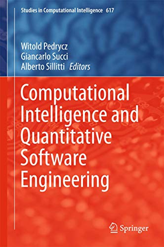 Imagen de archivo de Computational Intelligence and Quantitative Software Engineering. a la venta por Gast & Hoyer GmbH