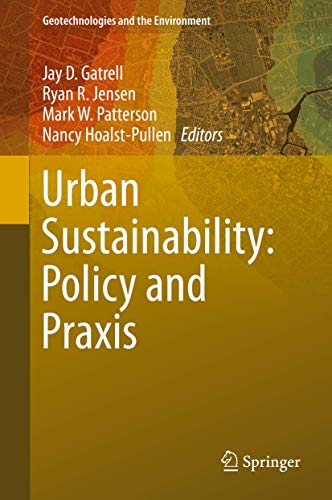 Stock image for Urban Sustainability: Policy and Praxis for sale by Buchpark