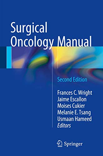 Stock image for Surgical Oncology Manual. for sale by Antiquariat im Hufelandhaus GmbH  vormals Lange & Springer