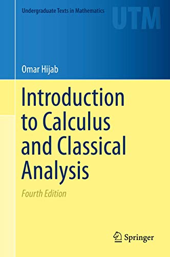 Imagen de archivo de Introduction to Calculus and Classical Analysis. a la venta por Gast & Hoyer GmbH