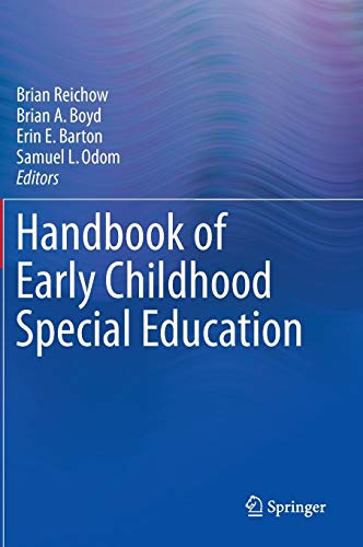 9783319284903: Handbook of Early Childhood Special Education