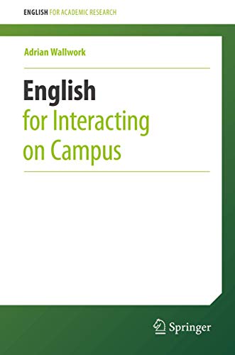 Imagen de archivo de English for Interacting on Campus a la venta por Blackwell's