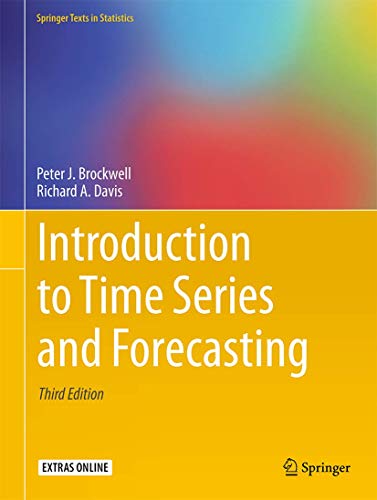 Stock image for Introduction to Time Series and Forecasting (Springer Texts in Statistics) for sale by SecondSale