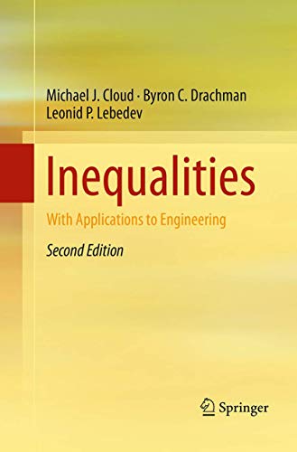 Stock image for Inequalities: With Applications to Engineering for sale by Revaluation Books