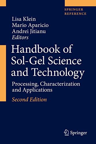 9783319320991: Handbook of Sol-Gel Science and Technology: Processing, Characterization and Applications