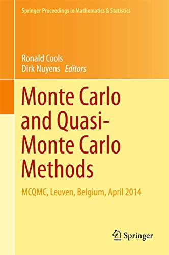 9783319335056: Monte Carlo and Quasi-Monte Carlo Methods: MCQMC, Leuven, Belgium, April 2014: 163 (Springer Proceedings in Mathematics & Statistics, 163)