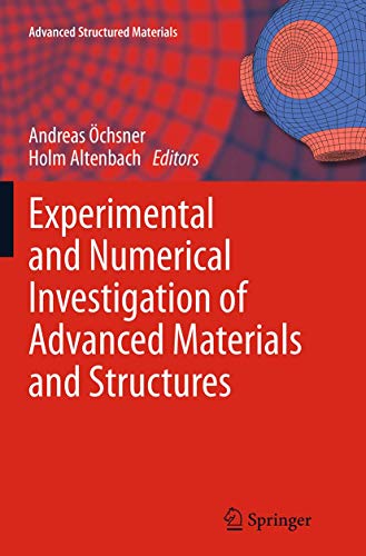 9783319344621: Experimental and Numerical Investigation of Advanced Materials and Structures: 41 (Advanced Structured Materials)
