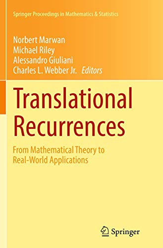 Beispielbild fr Translational Recurrences: From Mathematical Theory to Real-World Applications (Springer Proceedings in Mathematics & Statistics, 103) zum Verkauf von Lucky's Textbooks