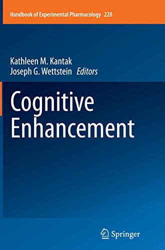 Stock image for Cognitive Enhancement (Handbook of Experimental Pharmacology) for sale by Revaluation Books