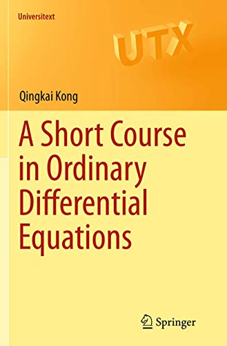 9783319354262: A Short Course in Ordinary Differential Equations (Universitext)