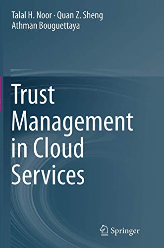 Stock image for Trust Management in Cloud Services for sale by Revaluation Books