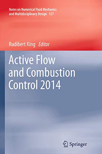 Stock image for Active Flow and Combustion Control 2014 for sale by Kennys Bookshop and Art Galleries Ltd.