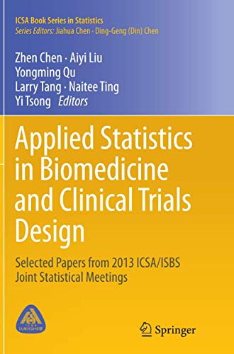 Imagen de archivo de Applied Statistics in Biomedicine and Clinical Trials Design: Selected Papers from 2013 ICSA/ISBS Joint Statistical Meetings (ICSA Book Series in Statistics) a la venta por Lucky's Textbooks