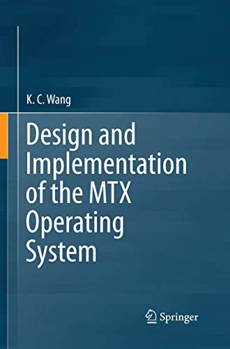 Imagen de archivo de Design and Implementation of the MTX Operating System a la venta por Textbooks_Source