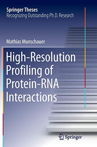Beispielbild fr High-Resolution Profiling of Protein-RNA Interactions (Springer Theses) zum Verkauf von Lucky's Textbooks